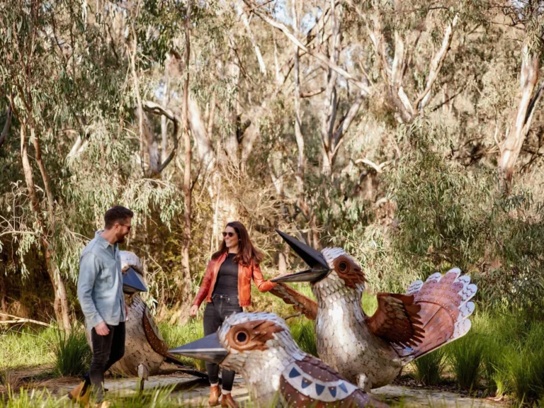 Wagirra Trail and Yindyamarra Sculpture Walk Albury Image Credit Destination NSW