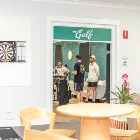 Batemans Bay Indoor Golf Bar & Lounge at Batemans Bay Marina Resort