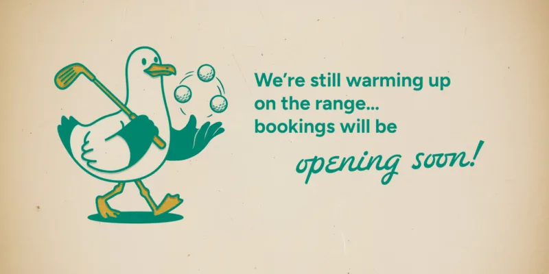 Bookings Opening Soon