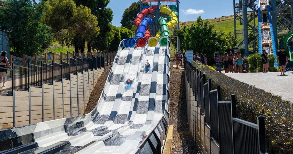 Funfields Theme Park Waterslide