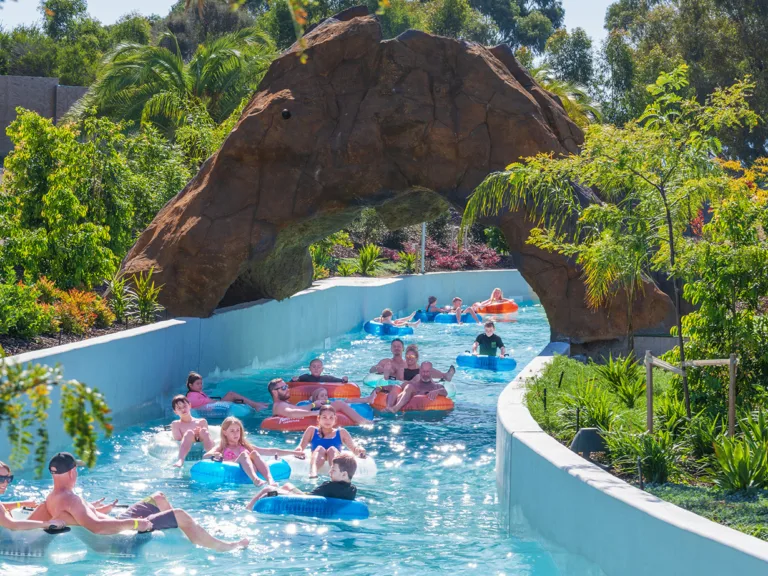 Funfields Theme Park Lava Lagoon Lazy River