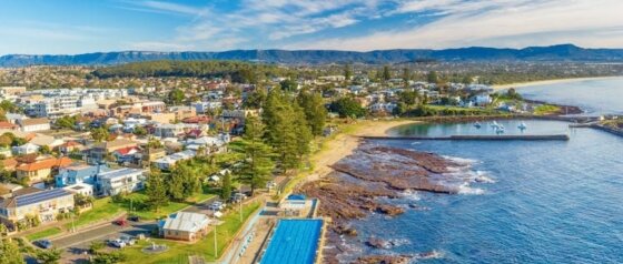 Shellharbour Village Aerial Image Credit Visit NSW
