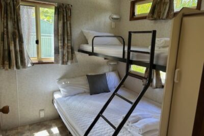 bunk beds in Economy 1 Bedroom Cabin Pet Friendly