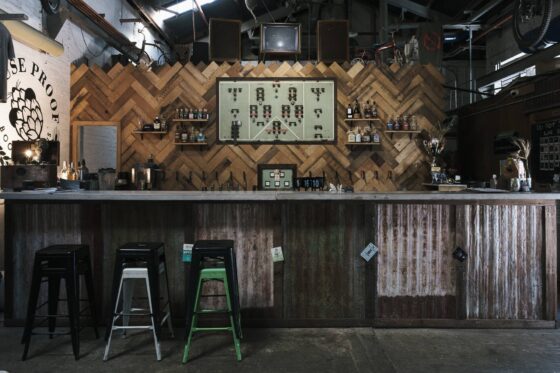 Mouse Proof Brewery bar. Image Credit: Mouse Proof Brewery